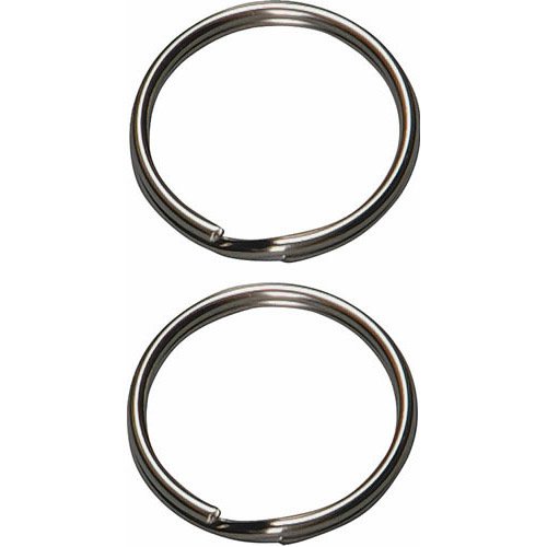 HY-KO PROD 1" Split Key Ring, 2 Pack, 1" (KC105)