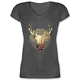 Das mit Statement und Wald verzierte Motiv eignet sich perfekt zum Volksfest und ist ein Must-Have für alle Frauen