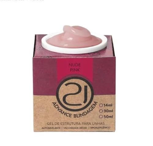 GEL ADVANCE BLINDAGEM NUDE PINK 30ML - NAILS 21