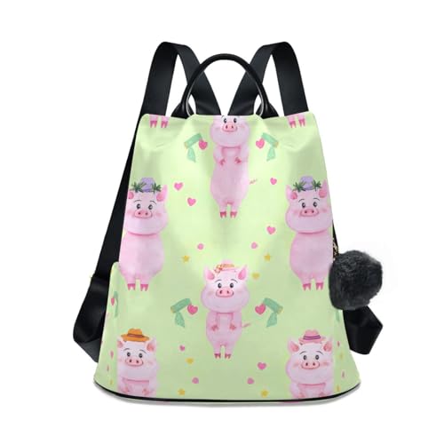 Sac à dos cochon original femme : le cadeau parfait pour voyage et randonnée