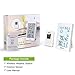 Slopehill Weather Station, Indoor Outdoor Thermometer Hygrometer with Remote Sensor, Digital Wireless Temperature and Humidity Monitor with Weather Forecast, Date/Time Display, Alarm Clock