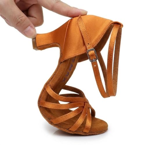 Image of MSMAX Women's Practice Ballroom Dancing Shoes Indoor Performance Latin Dance Shoes for Woman