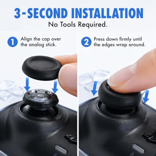 Pokrywy na joystick PS5 8 szt. Thumbstick PS5