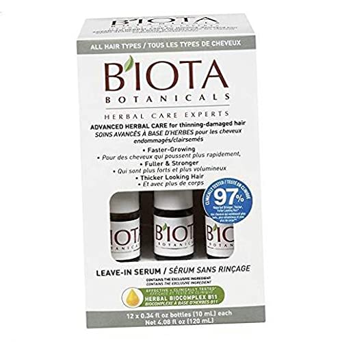 BOTANICALS ADVANCED HERBAL CARE LEAVE-IN SERUM,12 count,0.34 oz.3 pack