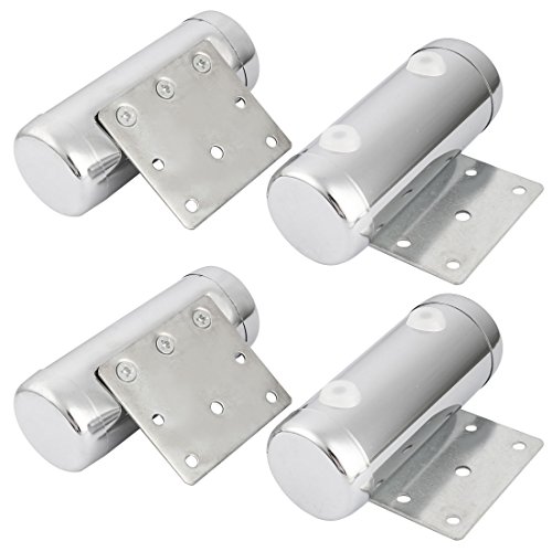 Ruilogod Metal Canteen Furniture Dresser Closet Desk Protector Foot Leg 4 Pcs Silver Tone (id: cb8 a44 0ee 25e 04c