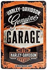 Nostalgic-Art Retro Tin Sign – Harley-Davidson – Metal Eagle – Gift
