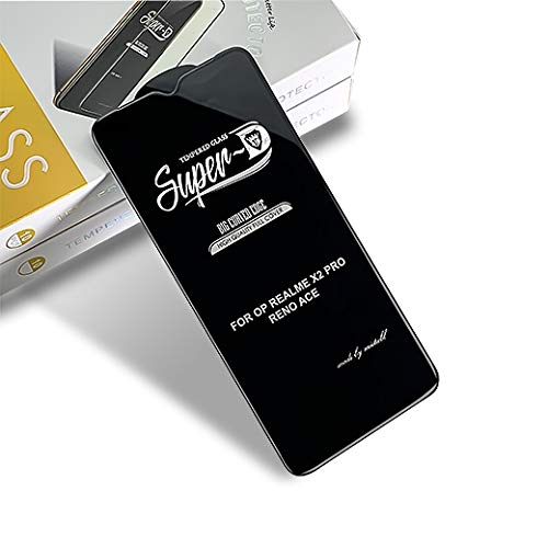 Image of MIETUBL Super D Tempered Glass Screen Protector Guard for Apple IPHONE 13 Pro with Free Easy Self Installation Kit, 2.5D Radian Edge, Black Panel