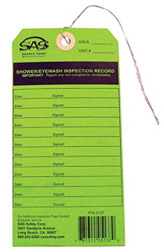 Image of Service Tag, Eyewash Station