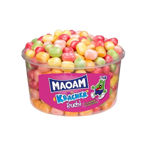 Dosen Sortiment – Bunte Mischung aus Fruchtgummi, Lakritz & Minibeuteln – Ideal für Büro, Party & Vorrat & HLKauf-Block (Maoam Fruchtkracher & HLKauf-Block)