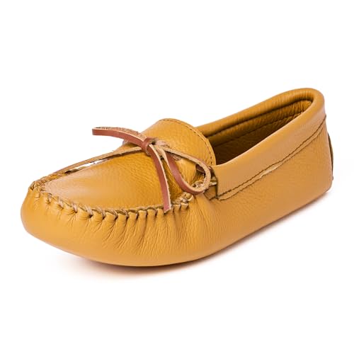 Image of Minnetonka Men's Double Deerskin Softsole