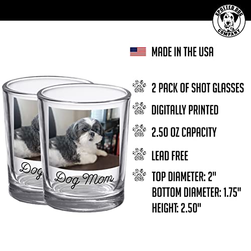 2Pk Personalized Printed Photo 2.5Oz Shot Glasses, Gifts For Dads And Moms, Custom Image Or Pictures – Anniversaries, Party Favors, Bachelor Or Bachelorette Party, 21St Birthday Shot Glass #TOP1