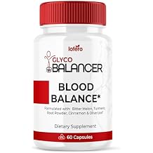 Glyco Balancer Capsules, GlycoBalancer Premium Blood Level Optimizer Advanced Formula Support Monitor Stable Levels & Energy Healthy Supplement Vitamin Natural Balance Circulation Pills 60 Capsules