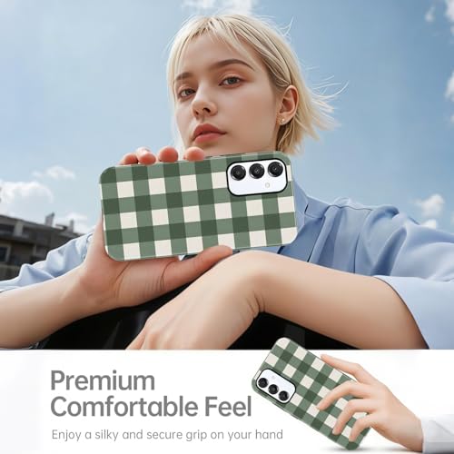 Coque Samsung Galaxy A16 5G vert et blanc en polycarbonate rigide - 7