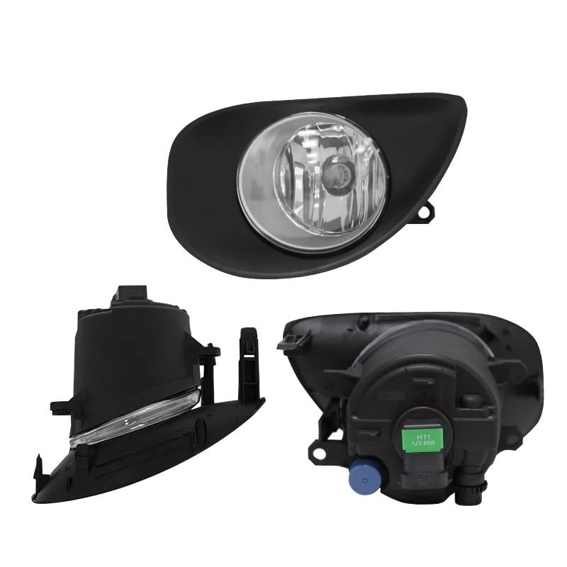 Kit feu antibrouillard LED jaune 12V complet avec câblage pour Yaris 2007 2008