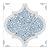 Peel & Stick Floor Tile Stickers Vinyl Flooring for Kitchen Bathroom Pet House and More, Waterproof Removable 8x8 inches 20 Pack (Blue Terrazzo)