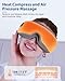 Eye Massager with Heat & Bluetooth Music, Mothers Day Birthday Gifts for Mom Women Men Her, Heated Eye Mask for Migraines Relief, Reduce Strain, Headache Relief and Improve Sleep, Eye Care Device