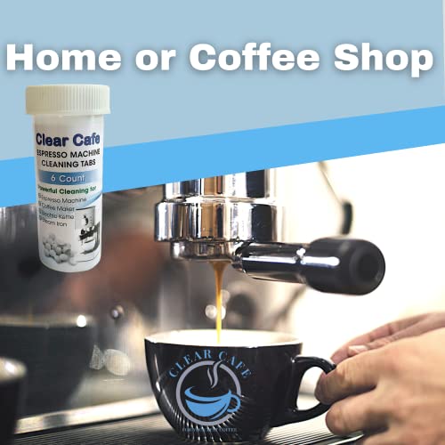 Breville Cleaning Tablets For Espresso Machine Works With Jura Miele Krups 6 Count Tabs #TOP4