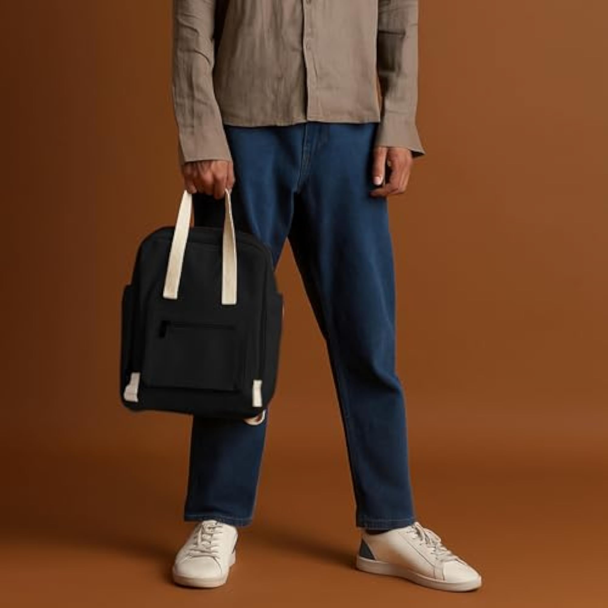 Stylish Square Backpack, Functional & Versatile