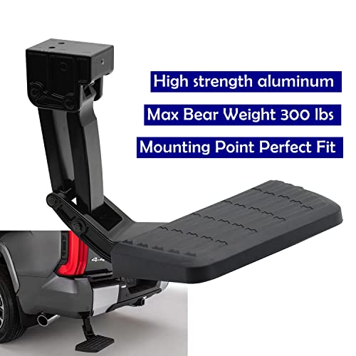 Wzytshun Pts30-34000 Truck Bed Steps Compatible With 2023 2022 Toyota Tundra Retractable Bumper Step #TOP2