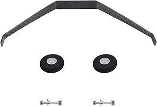 Carbon Fiber 260#30E Landing Gear Wheel Kit DIY Parts for RC Airplane Jet 1 Set