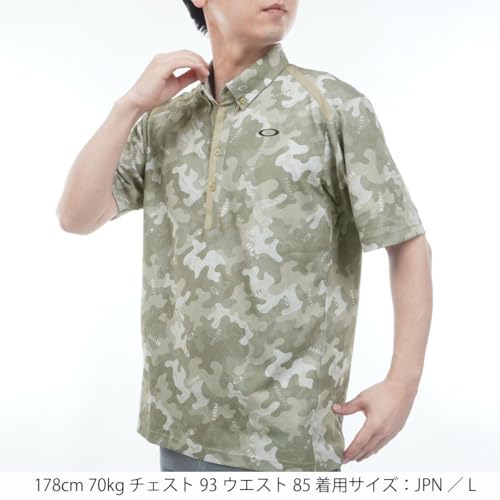 [オークリー] O-SYNC PACK INTEGRATED SHIRT 86ES BROWN PRINT US S サイズ (日本 M サイズ相当) FOA408766 2枚目