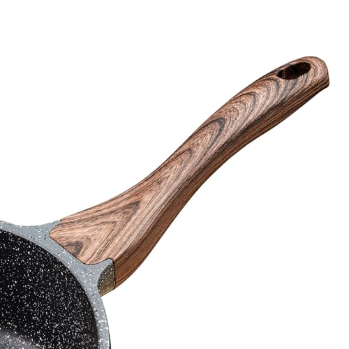SENSARTE Bratpfanne Bakelit Griff Repalcement Nur Kompatibel Classic Granit Serie Bratpfannen 24/26/28cm und Saute Pfannen