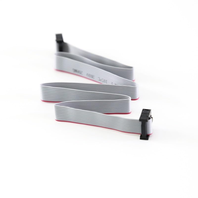 3pcs Cavo Schermo AWM 2651 105C 300V 10 Pin Nastro Piatto Flessibile Grigio for Schermo LCD 12864 1.4