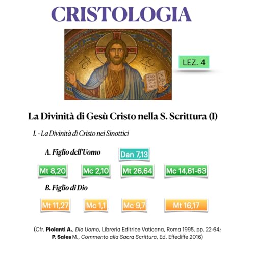 CR 25-04 La Divinità di Cristo nei Sinottici