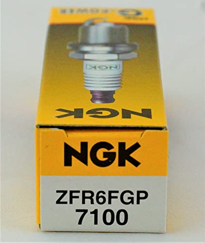 Image of NGK (7100) ZFR6FGP Spark Plug - Pack of 4