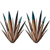 2pcs metal tequila country sculpture diy tequila plant home decor country tequila garden ornament indooutdoor statuette patio lawn patio stake decoration gift to the garden 12  urban country home decor