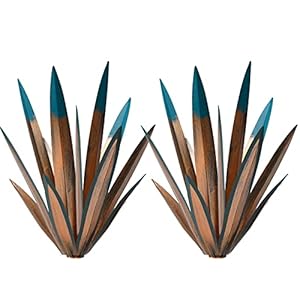 2pcs metal tequila country sculpture diy tequila plant home decor country tequila garden ornament indooutdoor statuette patio lawn patio stake decoration gift to the garden 12  urban country home decor