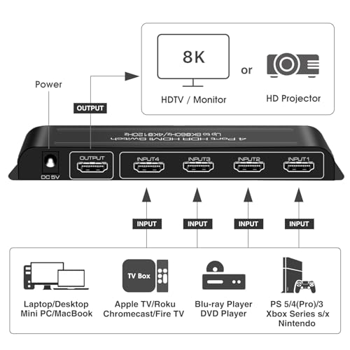 8K video switcher High Capacity