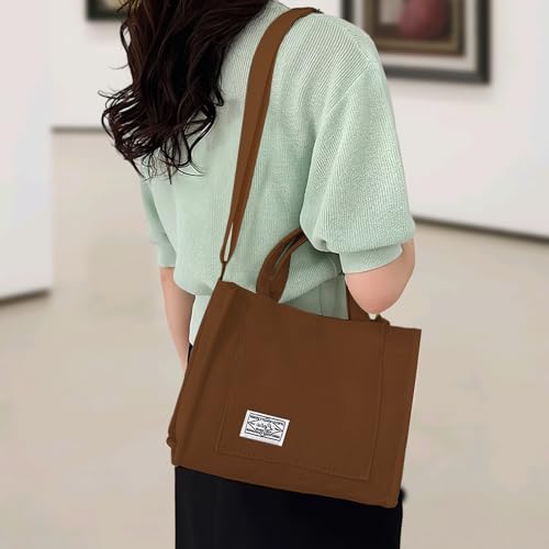 Bolso Tote para mujer tipo Crossbody de Pana miniatura 1