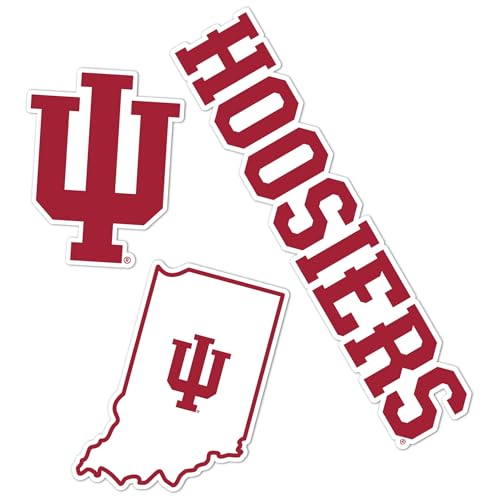 Desert Cactus Indiana University Sticker Hoosiers Bloomington Vinyl Decals Laptop Water Bottle Car Scrapbook T5 (Type 5-1)