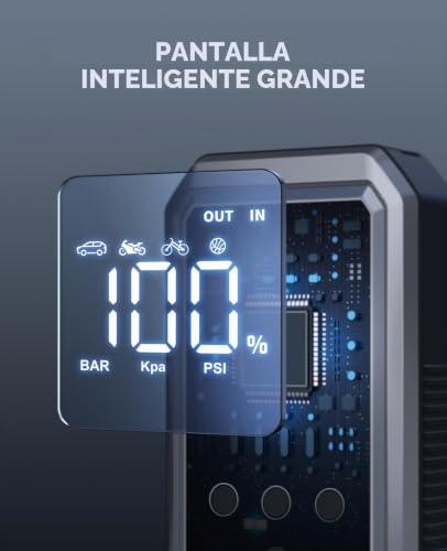 Batería de arranque YaberAuto YA70 ideal para viajes largos por carretera y camping 6