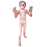 MOMO Costume Kids Horror Devil Mask Scary Challenge Games Evil Costume Halloween Creepy Cosplay Part