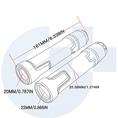 QUXING Maniglia Leva Frizione Freno Mano Set, per