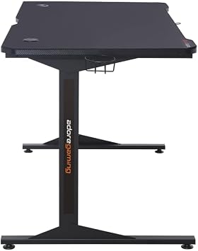 Advent-X Player and Computer Desk-Black 140x76x70 cm