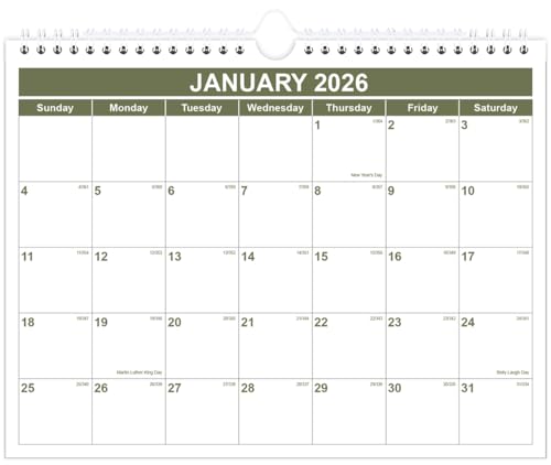 Calendar 2026-2027 - Wall Calendar 2026-2027 from January 2026 -