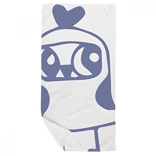 Pet Serviette de Bain Doux motif oiseau mignon 35 x 70cm