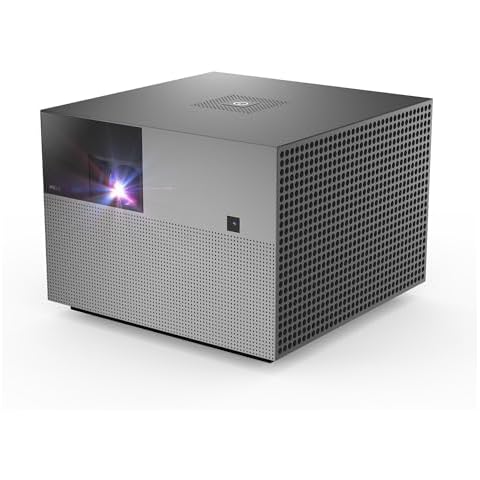 1600ANSI Lumens Movie DLP Projector, WEMAX Vogue Pro 200" 4K Home Theater Projector, Native 1080p, HDR10, 125% Rec.709, WiFi Bluetooth, Dolby Audio, Auto Focus Keystone, Image Intelligent Calibration Cover