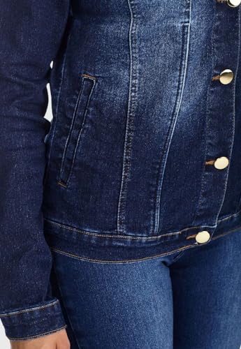 Jaqueta Jeans HNO Jeans Confort Plus Azul