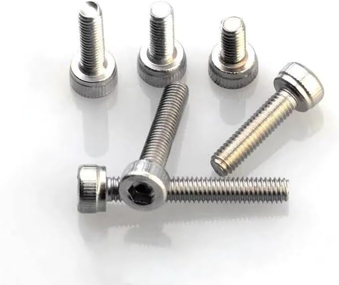 360Pcs/set Hex Hexagon Socket Cap Head Screws Set Stainless Steel M3 Extension Screw Allen Head Bolt with Nut Washers Assortment Kit