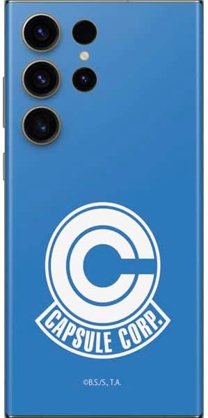 Vista 89 de Skinit Calcomanía para teléfono compatible con Galaxy S23 Ultra, diseño de retrato con licencia oficial de Dragon Ball Z Vegeta Negro - DRGNBZ17