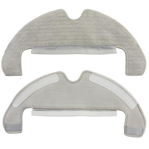 2 PACK Mop Pads Replacement for Dreame D10 Plus Gen 2 (RLD32GD) Robot Vacuum Cleaner Microfiber Wet Mopping Cloths Set Cleaning Pads Accessories Kit Reusable Washable