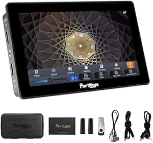 Portkeys LH5P II 5.5" 2000nit Camera Field Monitor Metal Fra