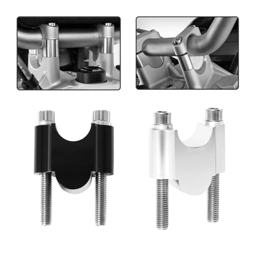 Abrazadera para elevador de manillar de motocicleta 22mm 28mm universal tubo 2