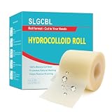 Hydrokolloid Pflaster Rolle, 5cm x 180cm Hydrokolloid Pflaster – Stark Saugfähig, Selbstklebend, Flexibel & Wasserdichter Hydrocolloid Roll, Haushaltsgrundlage