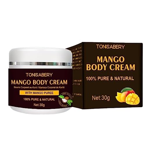 Loción Corporal Hidratante Orgánica,Loción Corporal Hidratante con Mango Hidratante - crema corporal manteca mango extra hidratante para reafirmar piernas, cuerpo y brazos Yajexun