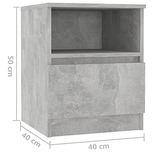 Table d'appoint minimaliste en bois gris pour petit espace